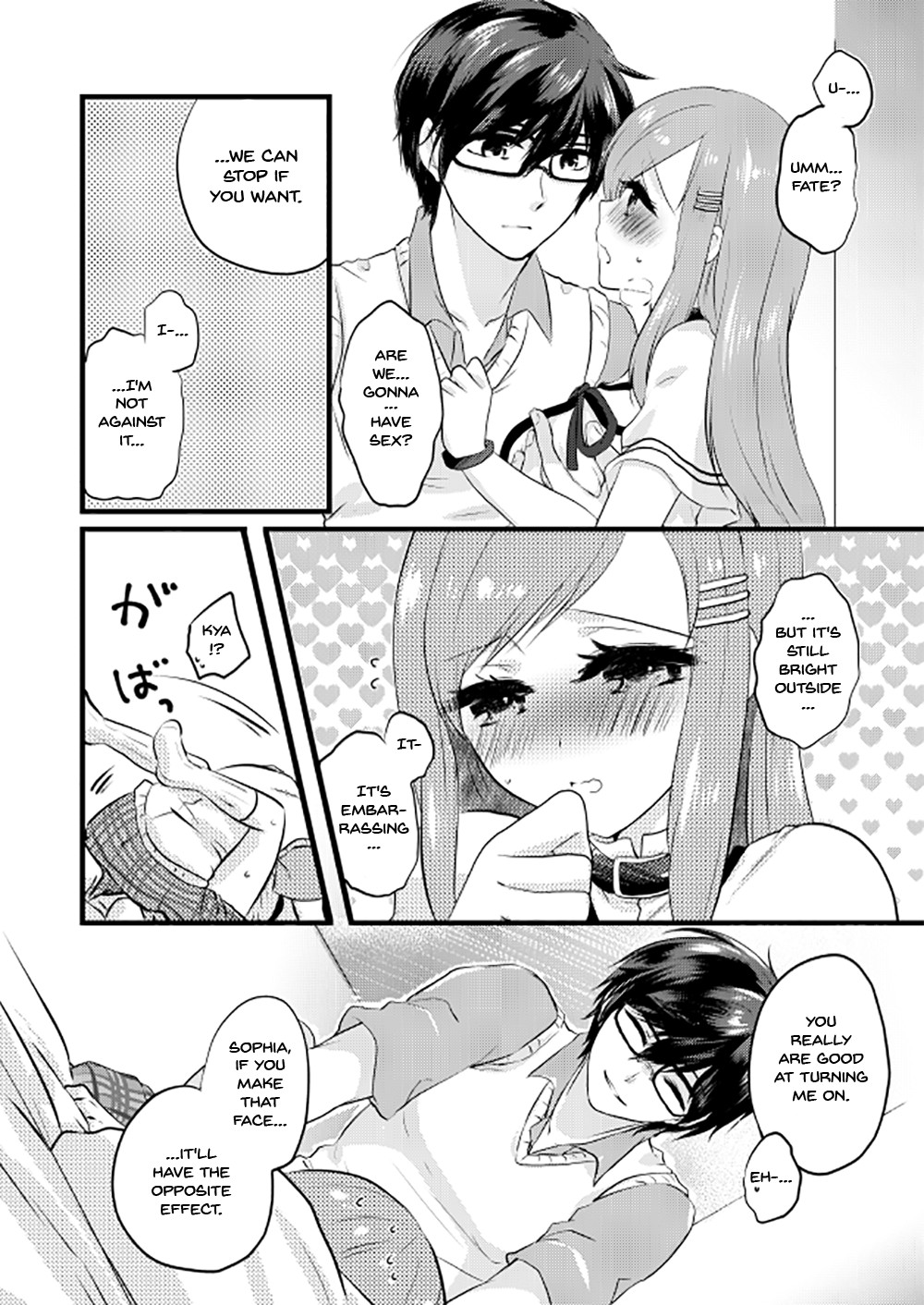 Hentai Manga Comic-Huh!? My Skirt Is Too Short!? Don't Talk Like You're My Teacher, Fate!-Read-10